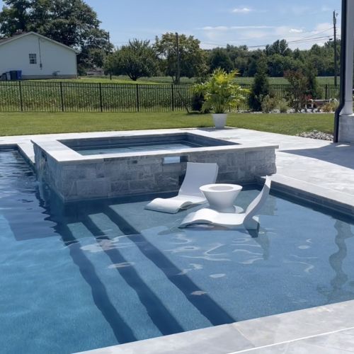 New Custom Pool — Mickelton, NJ